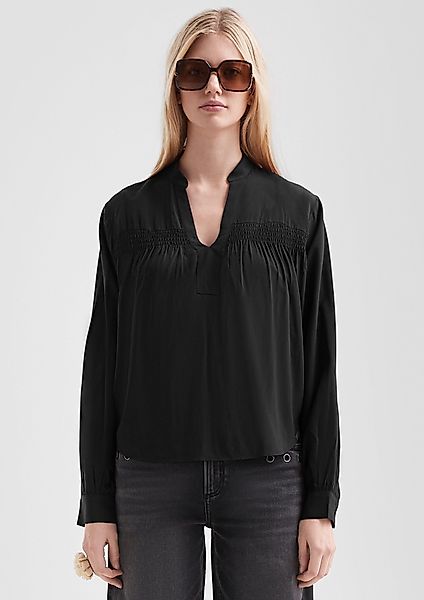 QS Langarmbluse Feminine Bluse aus Viskose günstig online kaufen
