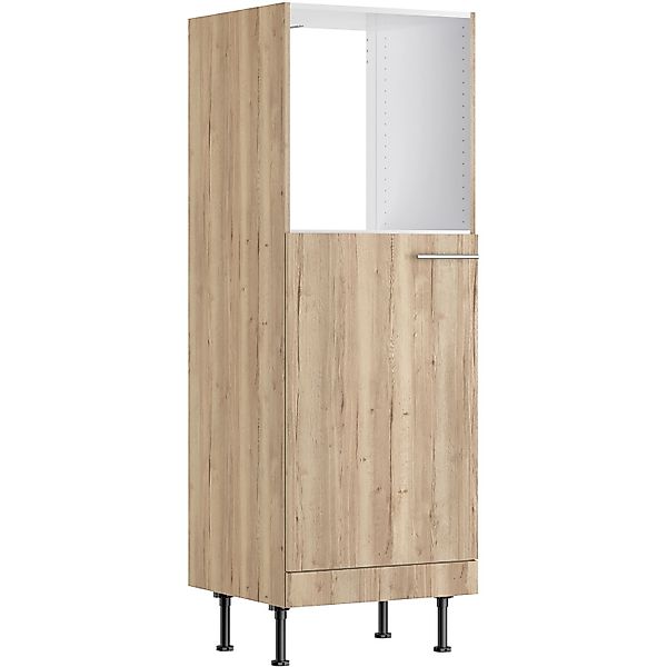 Optifit Küchen-Midischrank für Backofen und Kühls. Erik290 60 cm Wildeiche günstig online kaufen