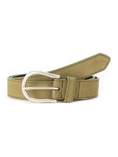 BA98-Cologne Ledergürtel aus weichem Velour-Leder günstig online kaufen