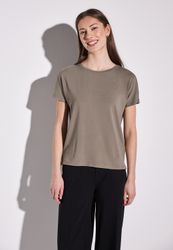 STREET ONE T-Shirt aus strecthigem Viskosematerial günstig online kaufen