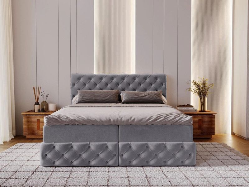 GrainGold Boxspringbett mit Bettkästen CANOLO, Modern günstig online kaufen