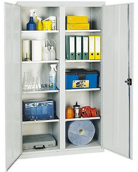 PROREGAL® Werkzeugschrank Werkzeugschrank 2 Türen, HxBxT 180x100x50cm, Lich günstig online kaufen