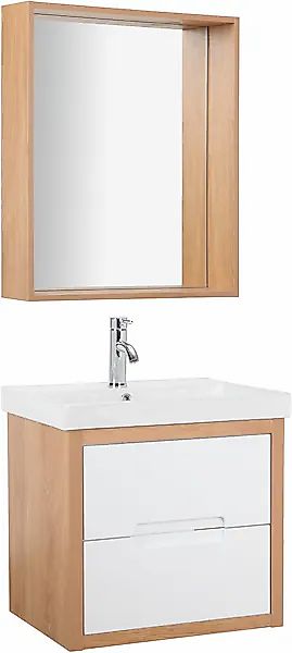 welltime Badmöbel-Set Chester, (Komplett-Set), Waschplatz mit 2 Auszügen un günstig online kaufen