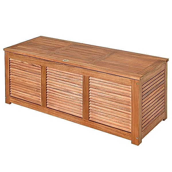COSTWAY Gartenbox, Aufbewahrungsbox bis 160kg, Akazienholz, günstig online kaufen