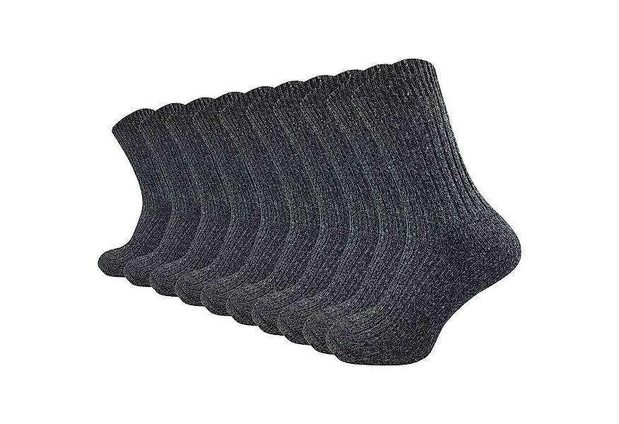 GAWILO Norwegersocken für Herren mit Wolle und gepolsterter Frotteesohle (1 günstig online kaufen