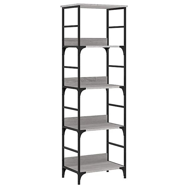 vidaXL Bücherregal Grau Sonoma 50x33x153 cm Holzwerkstoff 835277 günstig online kaufen