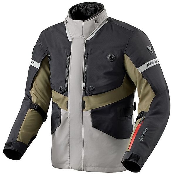 Revit Motorradjacke Revit Neptune 3 GTX Tourenjacke Schwarz / Dunkelgruen günstig online kaufen