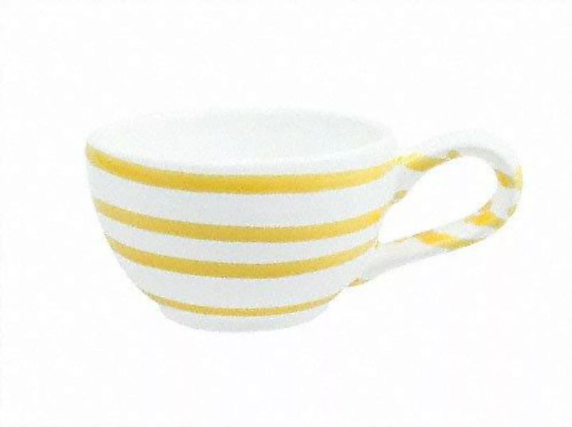 Gmundner Keramik Gelbgeflammt Mokka-/Espresso-Obertasse glatt 0,06 L / h: 4 günstig online kaufen
