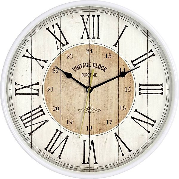 EUROTIME Wanduhr Quarzwanduhr günstig online kaufen