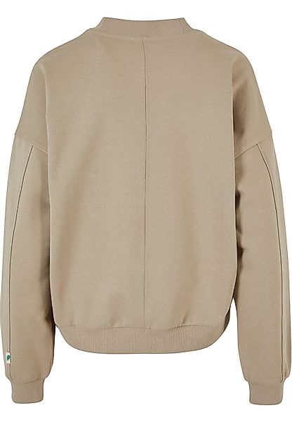 URBAN CLASSICS Sweater "Urban Classics Damen Ladies Oversized Organic Crewn günstig online kaufen