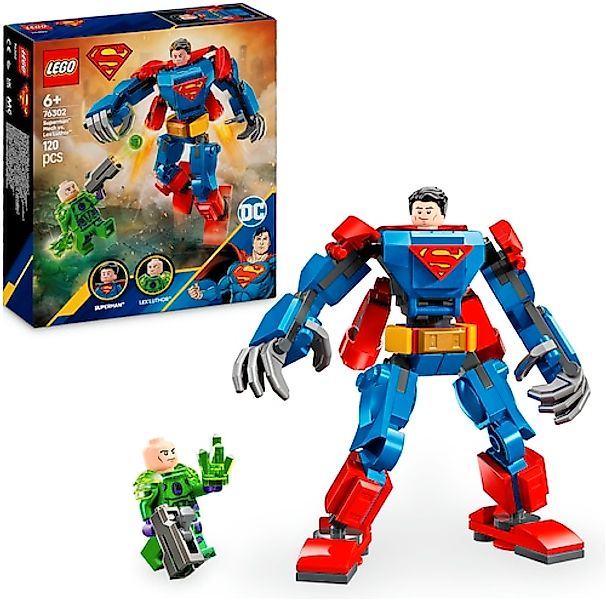 LEGO® Konstruktionsspielsteine »Superman™ Mech vs. Lex Luthor™ (76302), LEG günstig online kaufen
