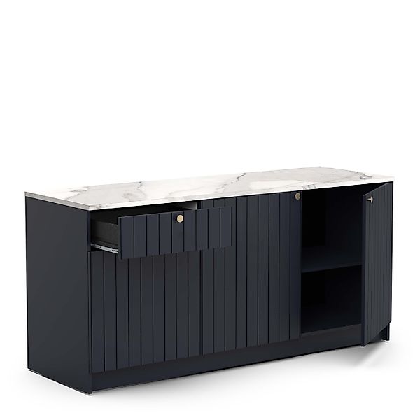 habeig Küchenbuffet Küchenschrank Singleküche 185x90x60 Kommode günstig online kaufen
