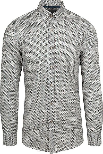 Suitable Hemd Druck Blau - Größe 3XL günstig online kaufen
