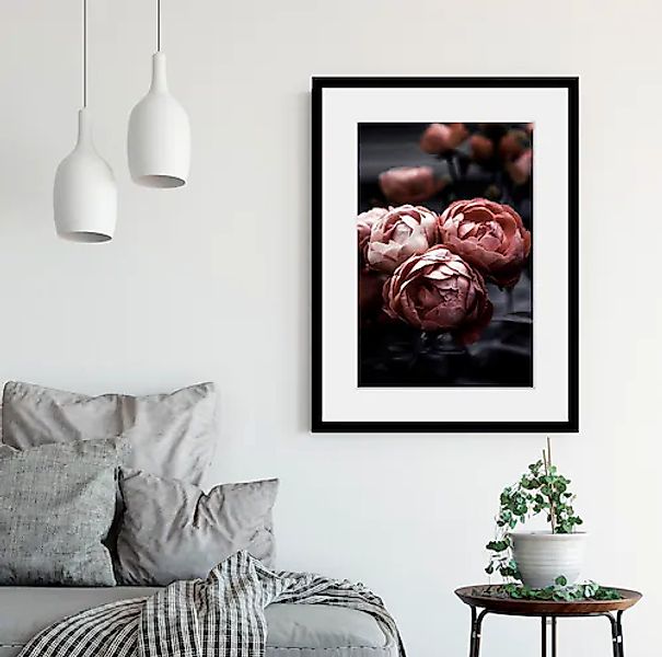 queence Bild »Helen« 1 Stk. tlg. HD Premium Poster-Druck inkl. Holzrahmen günstig online kaufen