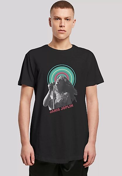 F4NT4STIC T-Shirt "Long Cut T-Shirt Janis Joplin Halo Photo", Herren,Premiu günstig online kaufen