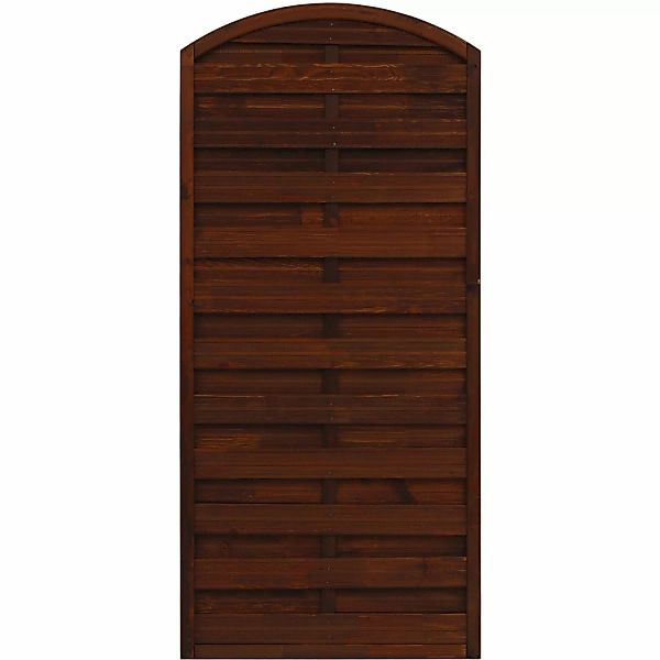 Sichtschutzzaun Element München Braun 180/195 cm x 90 cm günstig online kaufen