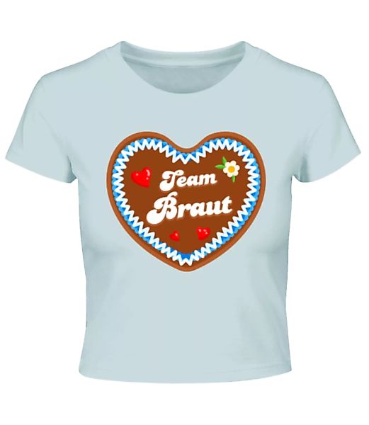 JGA Team Braut Lebkuchenherz · Crop T-Shirt günstig online kaufen