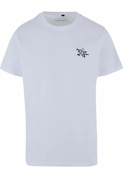 MisterTee T-Shirt "MisterTee Herren Penne Va Bene Tee EMB" 1 Stk. tlg. günstig online kaufen
