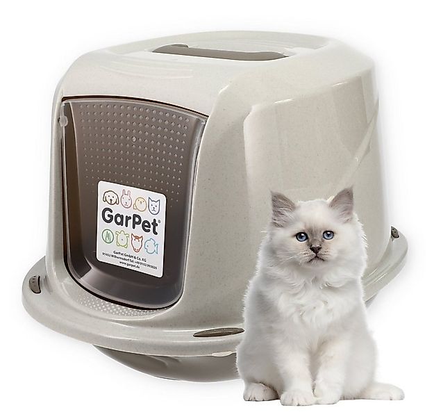 GarPet Katzentoilette Katzenklo mit Deckel Aktivkohlefilter Katzentoilette günstig online kaufen