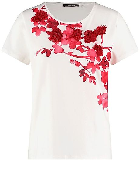 Taifun T-Shirt – Florales Kurzarmshirt günstig online kaufen