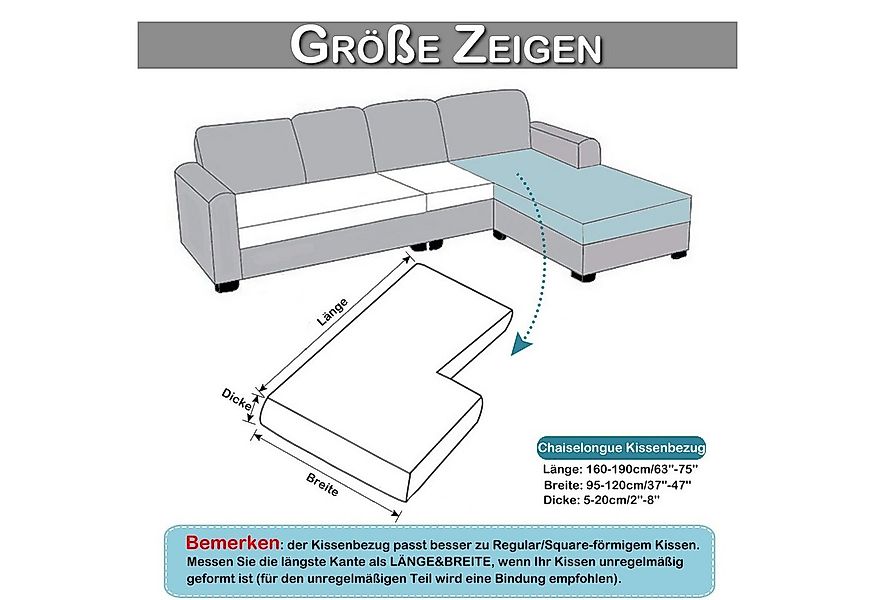 Sunicol Sofabezug Sitzkissenbezug für 2-Sitzer, Samt Stretch Sitzkissen Cou günstig online kaufen