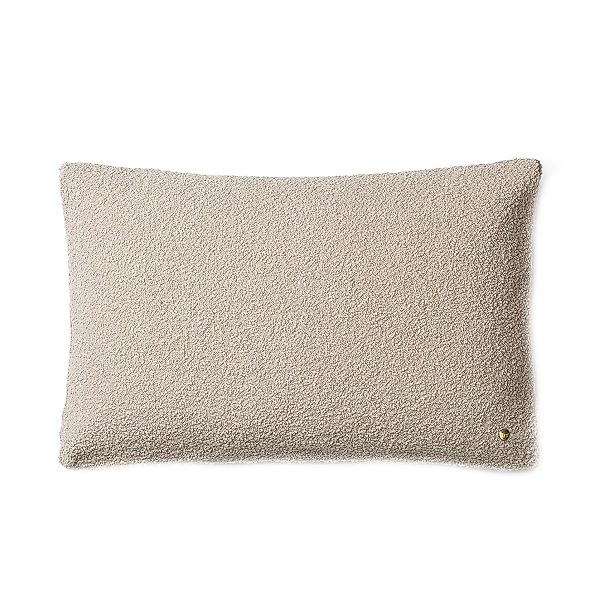 ferm LIVING - Clean Kissen Wool Boucle - natur/BxH 60x40cm/Nur chemische Re günstig online kaufen