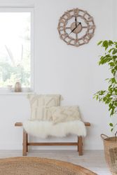 Myflair Möbel & Accessoires Wanduhr "- Natur -" XXL, rund, Ø 60 cm, dekorat günstig online kaufen