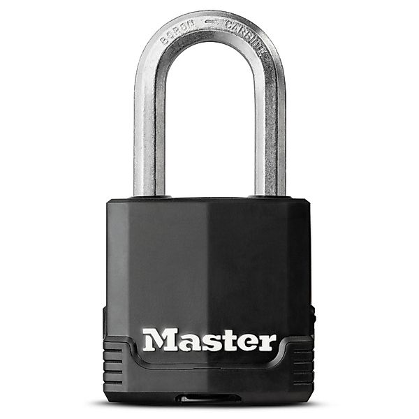 Master Lock Vorhängeschloss Excell M115EURDLF Laminiert Schwarz günstig online kaufen