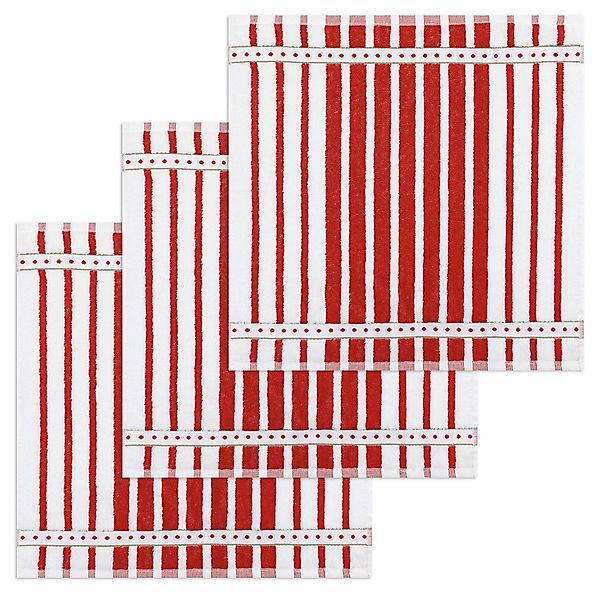 Kracht Geschirrtuch Blockstreifen, (Set, 3-tlg., Set), günstig online kaufen