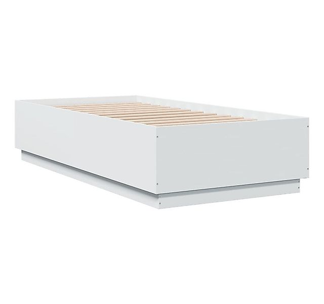 furnicato Bettgestell Bett Weiß 193 x 78 x 40 cm – Modernes Design für dein günstig online kaufen