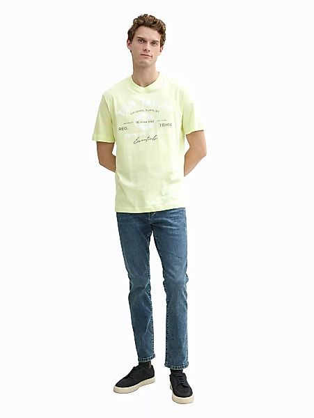 Tom Tailor Herren T-Shirt LOGO - Regular Fit günstig online kaufen