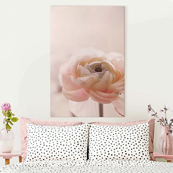 Leinwandbild Rosa Blüte im Fokus günstig online kaufen