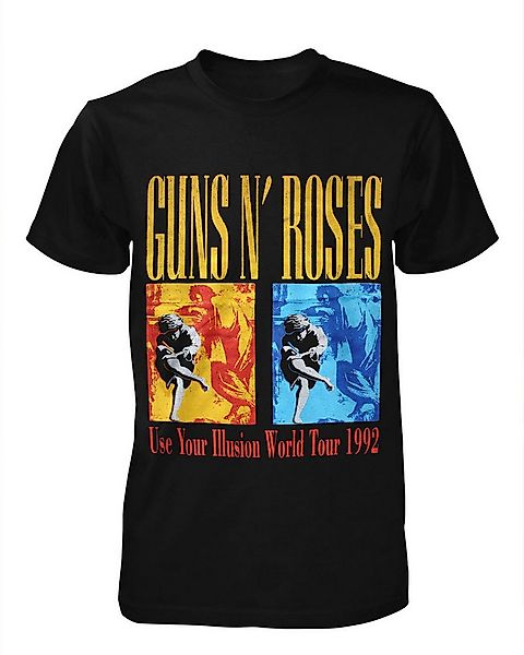 Guns N' Roses T-Shirt Use Your Illusion World Tour günstig online kaufen