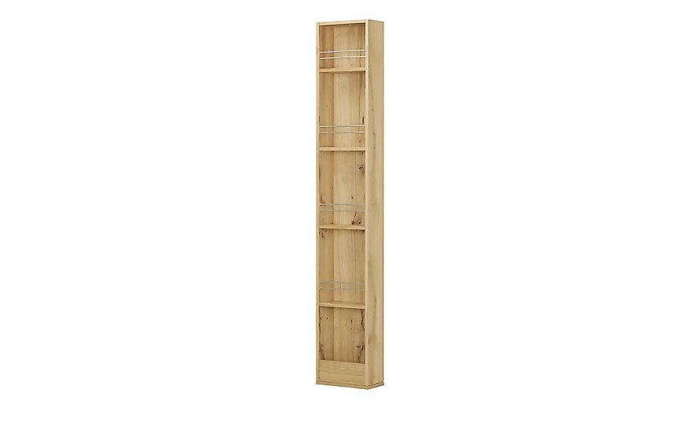 Mehrzweckschrank  Vobarno ¦ holzfarben ¦ Maße (cm): B: 30 H: 185 T: 20.0 Ga günstig online kaufen