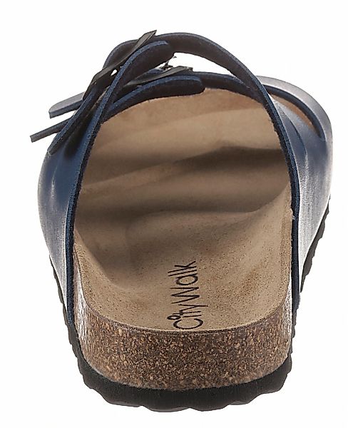Aniston SHOES Pantolette, Gartenschuh, Berufsschuh, Hausschuh mit Veloursle günstig online kaufen