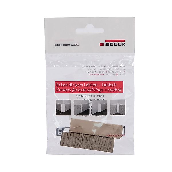 Egger Endstück 6 cm Eiche Graubraun 2 Stück günstig online kaufen