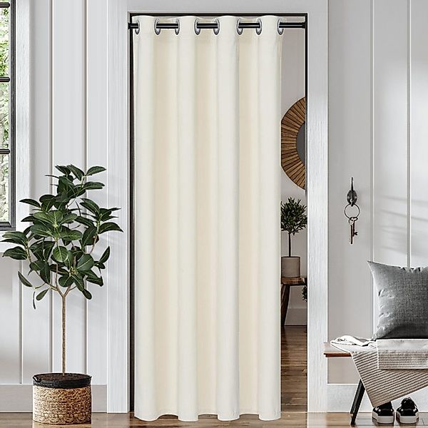 Qelus Türvorhang Blickdicht Thermal Curtain Drapierung günstig online kaufen