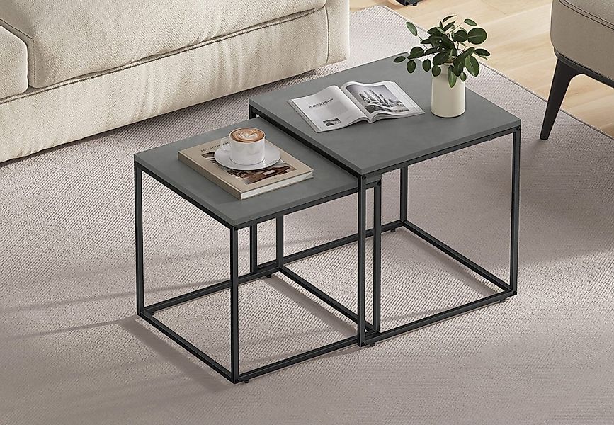 Home Collective Couchtisch 2er Set Beistelltisch günstig online kaufen