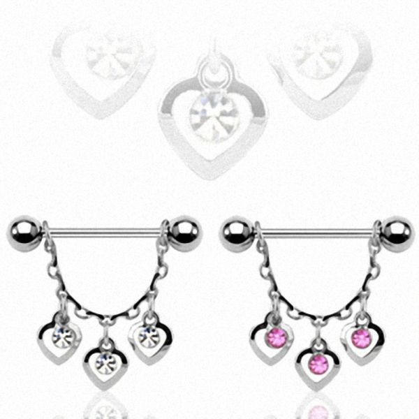 Taffstyle Intimpiercing Intim Piercing Brust Herz günstig online kaufen