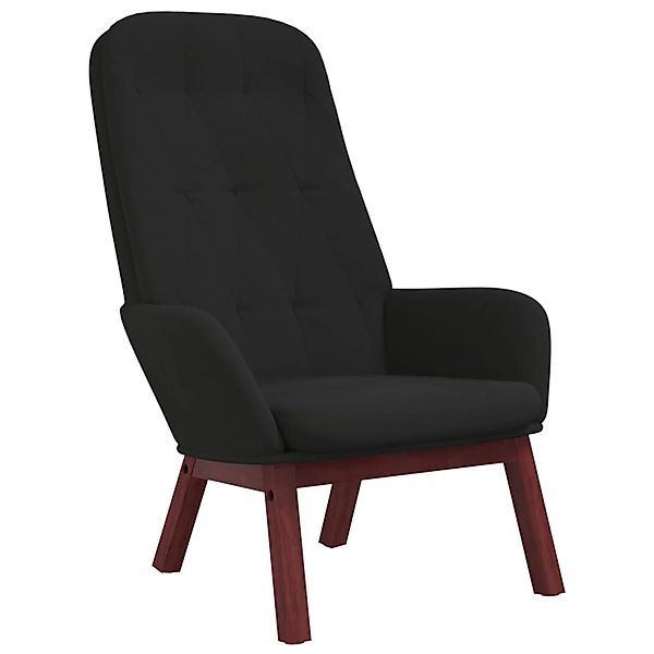 vidaXL Relaxsessel Schwarz Samt 341224 günstig online kaufen