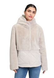 Amber & June Plüschjacke Damen Plüschjacke günstig online kaufen