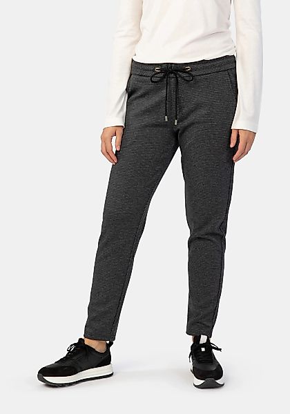 STOOKER WOMEN Jogg Pants "Berlin Pepita Easy Fit Jeans" Tapered Fit Casual günstig online kaufen
