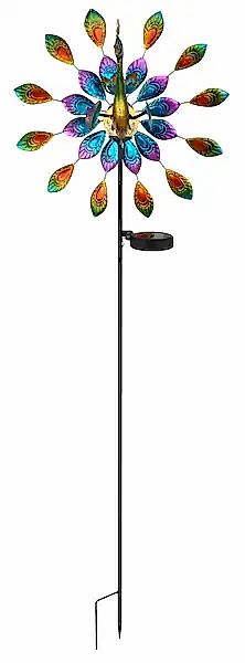 GLOBO LIGHTING LED Solarleuchte »SOLARLEUCHTE METALL SCHWARZ MATT, 1XLED« L günstig online kaufen