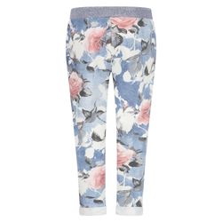 Mississhop Chinohose Damen Hose Blumen Jogginghose günstig online kaufen