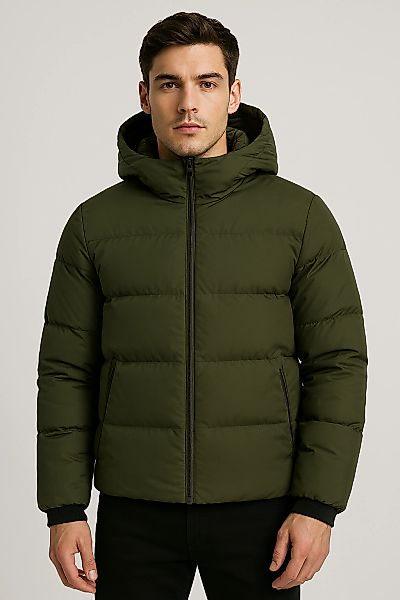 Jack & Jones Steppjacke "JJKAITO PUFFER JACKET BF" mit Kapuze günstig online kaufen