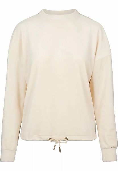 URBAN CLASSICS Sweatshirt "Urban Classics Damen Ladies Oversized Velvet Cre günstig online kaufen