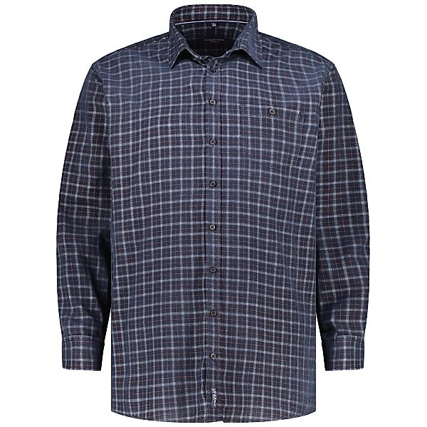 CASA MODA Freizeithemd aus Feincord Farbe schwarz Größe: 6XL günstig online kaufen