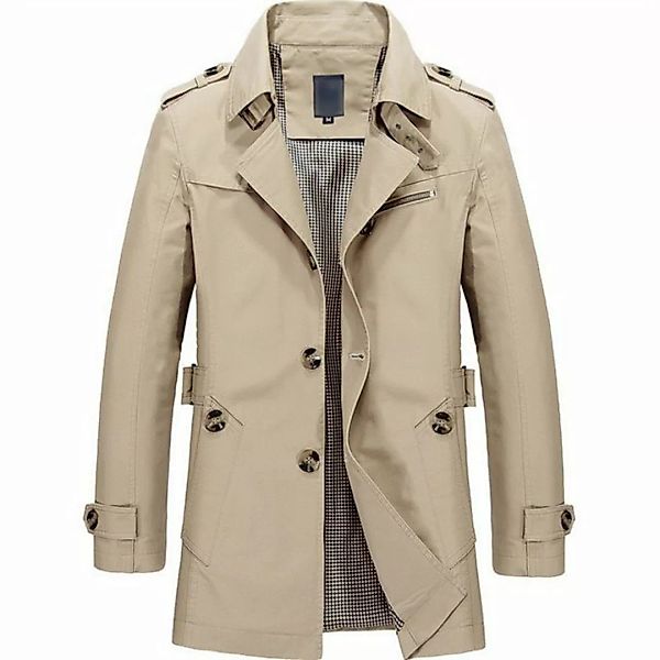 AFAZ New Trading UG 2-in-1-Strickjacke Herren Trenchcoat mantel beige Einre günstig online kaufen