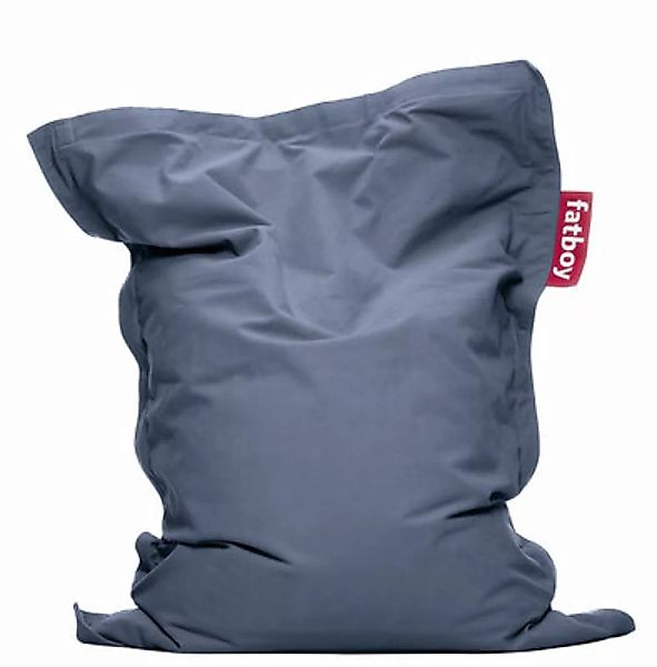Fatboy - Fatboy Junior Stonewashed Sitzsack - blau/130x100cm günstig online kaufen
