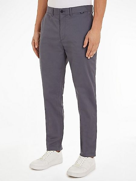 Calvin Klein Chinohose MODERN TWILL SLIM CHINO mit Logoprägung günstig online kaufen